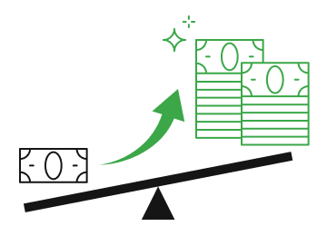 レバレッジ取引が可能