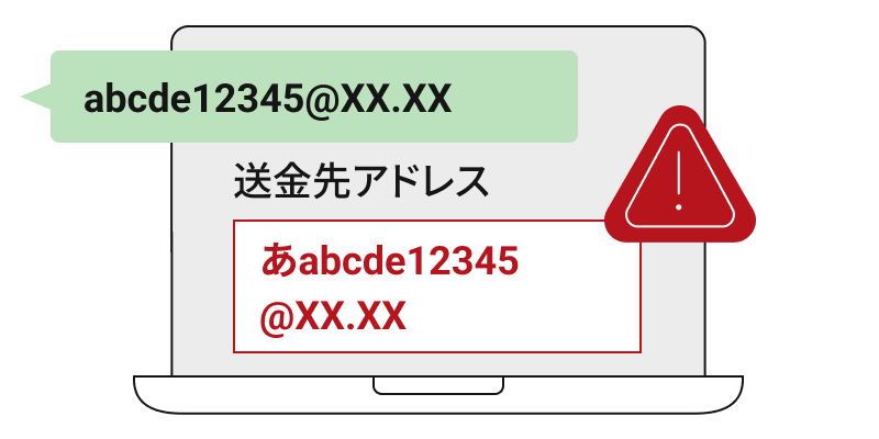 アドレスミス